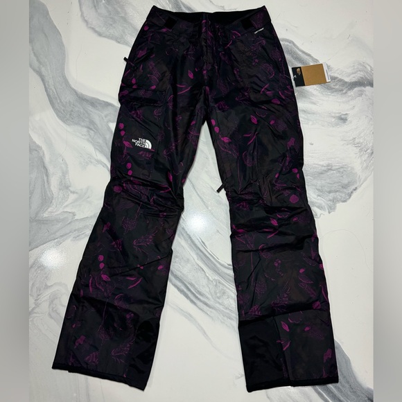 The North Face Freedom Insulated Snow Pants Roxbury Pink Halftone Print Size ML - Picture 9 of 12